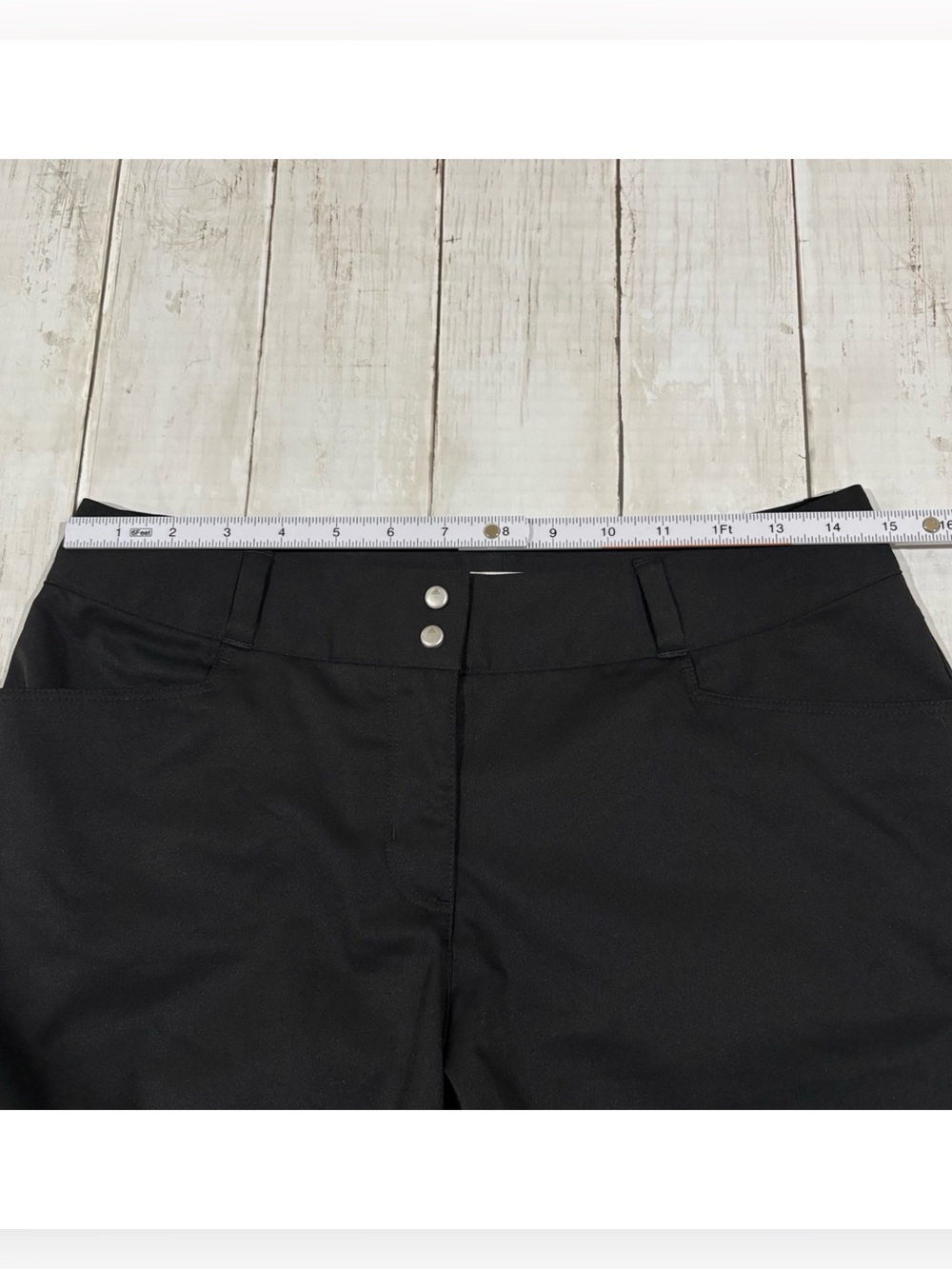 Adidas Women's Essential Golf 7" Shorts Black Size 6 - Picture 6 of 12